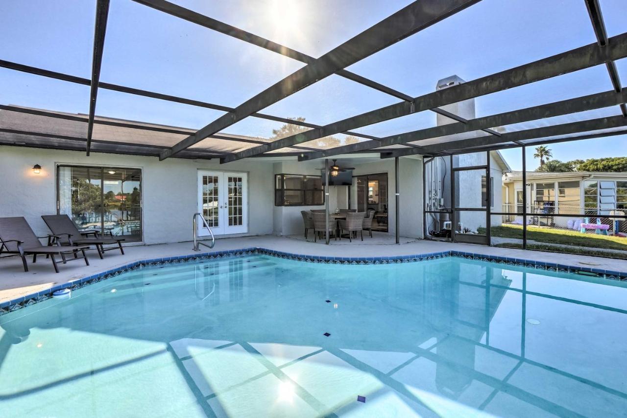 Waterfront Port Richey House With Heated Pool! Villa Екстериор снимка